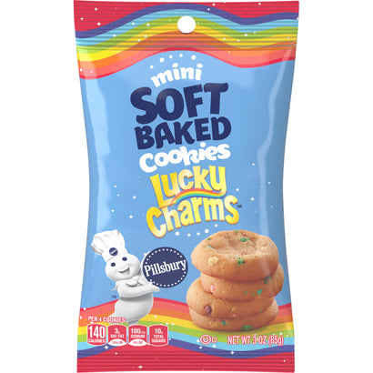 PILLSBURY Mini Soft Baked Cookies Lucky Charms 85g