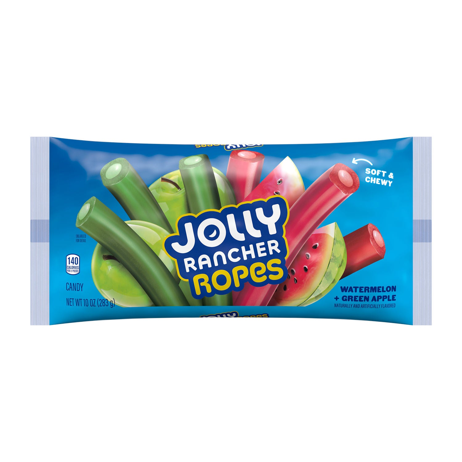 JOLLY RANCHER Ropes Watermelon and Green Apple 283g