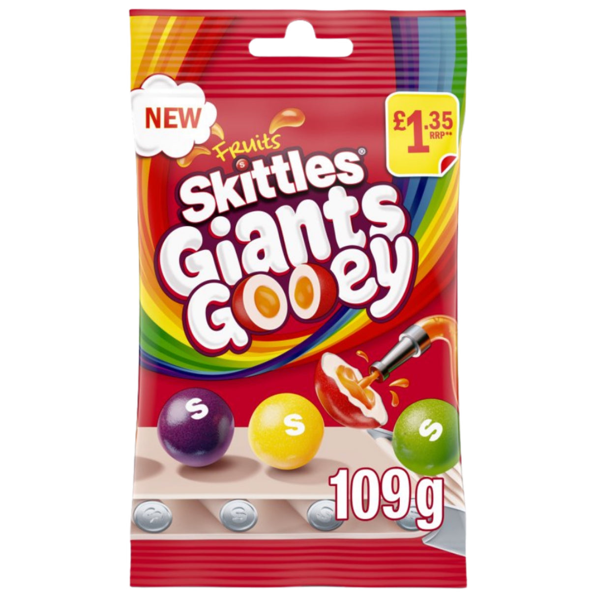 Skittles Giants Gooey 109g