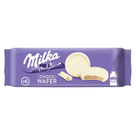 MILKA Choco Wafer White 180g