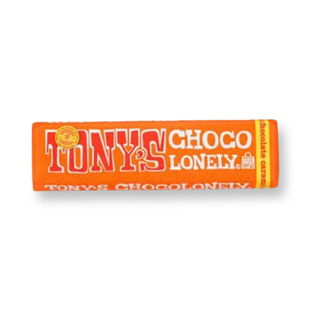 TONY'S CHOCOLONELY MILK CHOCOLATE CARAMEL SEA SALT 47G