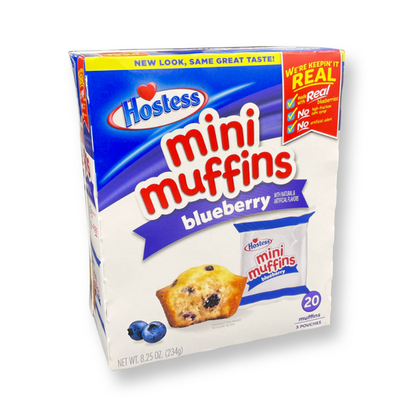 Hostess mini muffins blueberry 234g