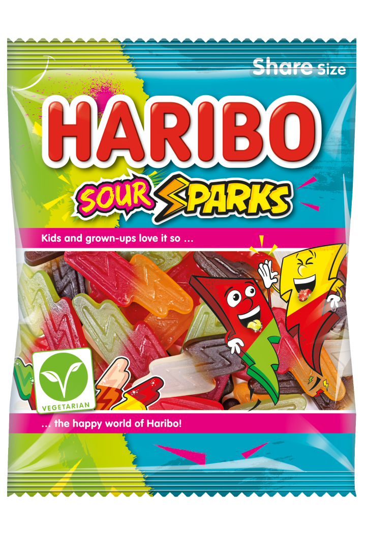 HARIBO Sour Sparks 140g