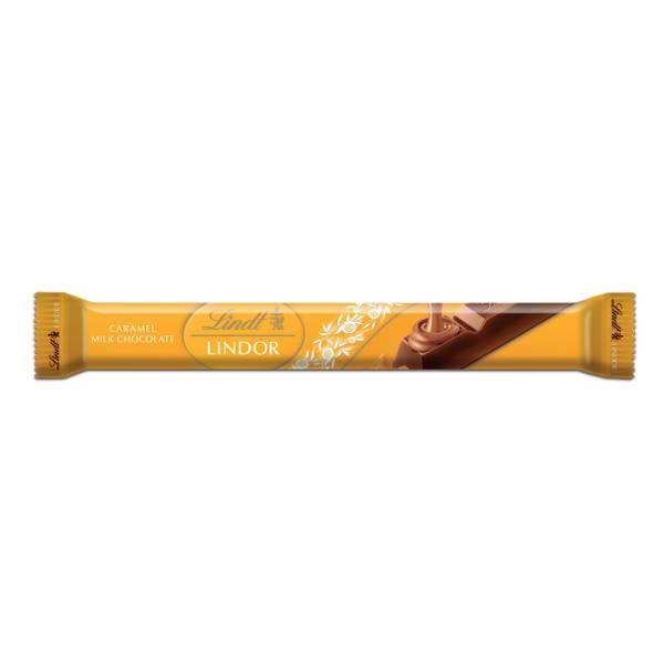 LINDT Lindor Caramel Milk Chocolate Truffle Bar 38g
