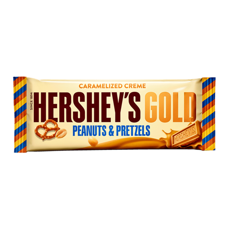 Hershey's gold peanuts & pretzels 39g