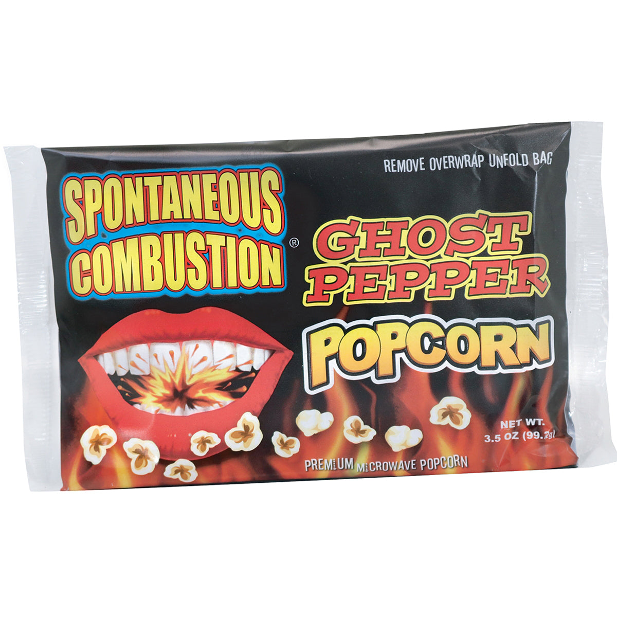 Spontaneous Combustion Ghost Pepper Popcorn 99.2g