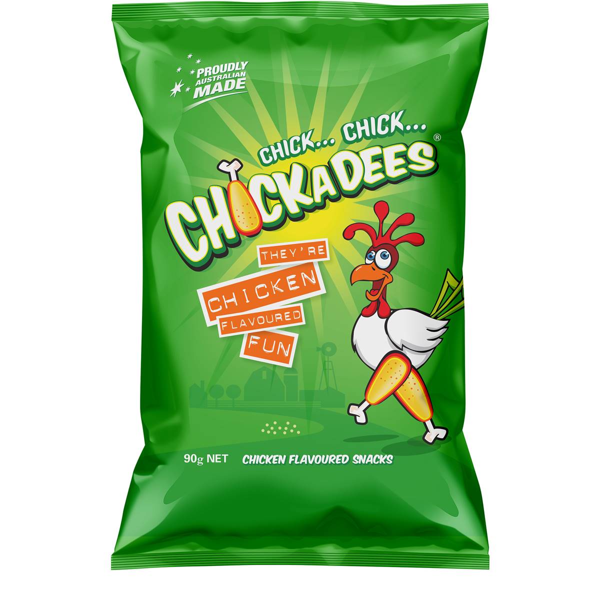 Chickadees Chicken Flavoured Snacks 90g