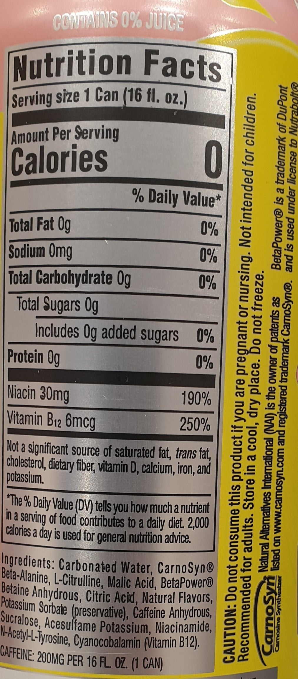 C4 Starburst Strawberry 473ml