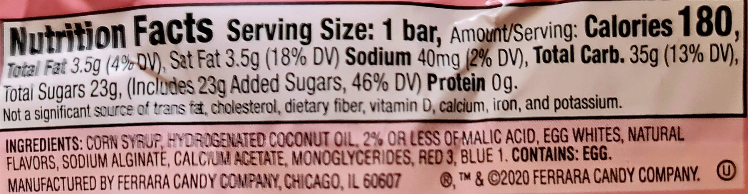 LAFFY TAFFY Candy Cherry 42.5g