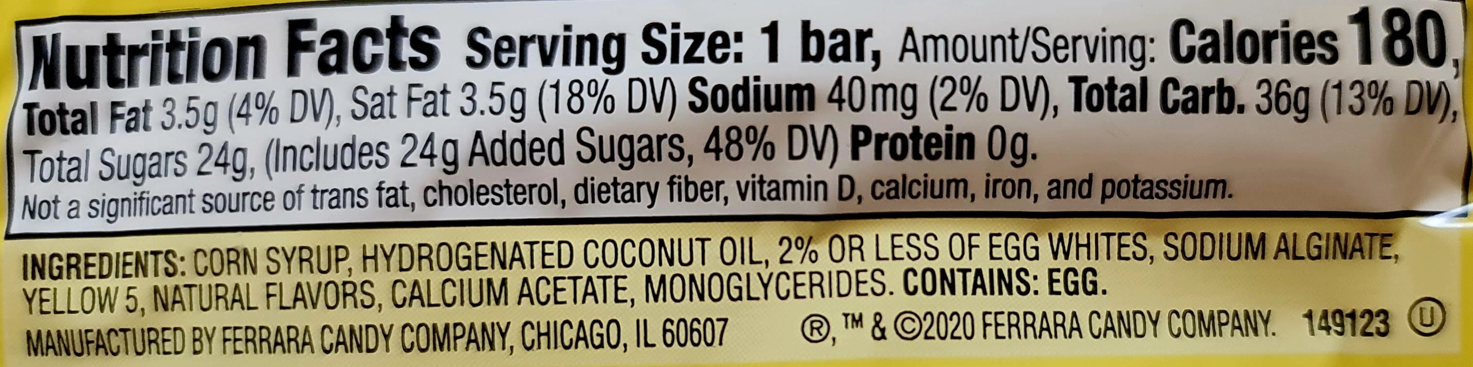 LAFFY TAFFY Candy Banana 42.5g
