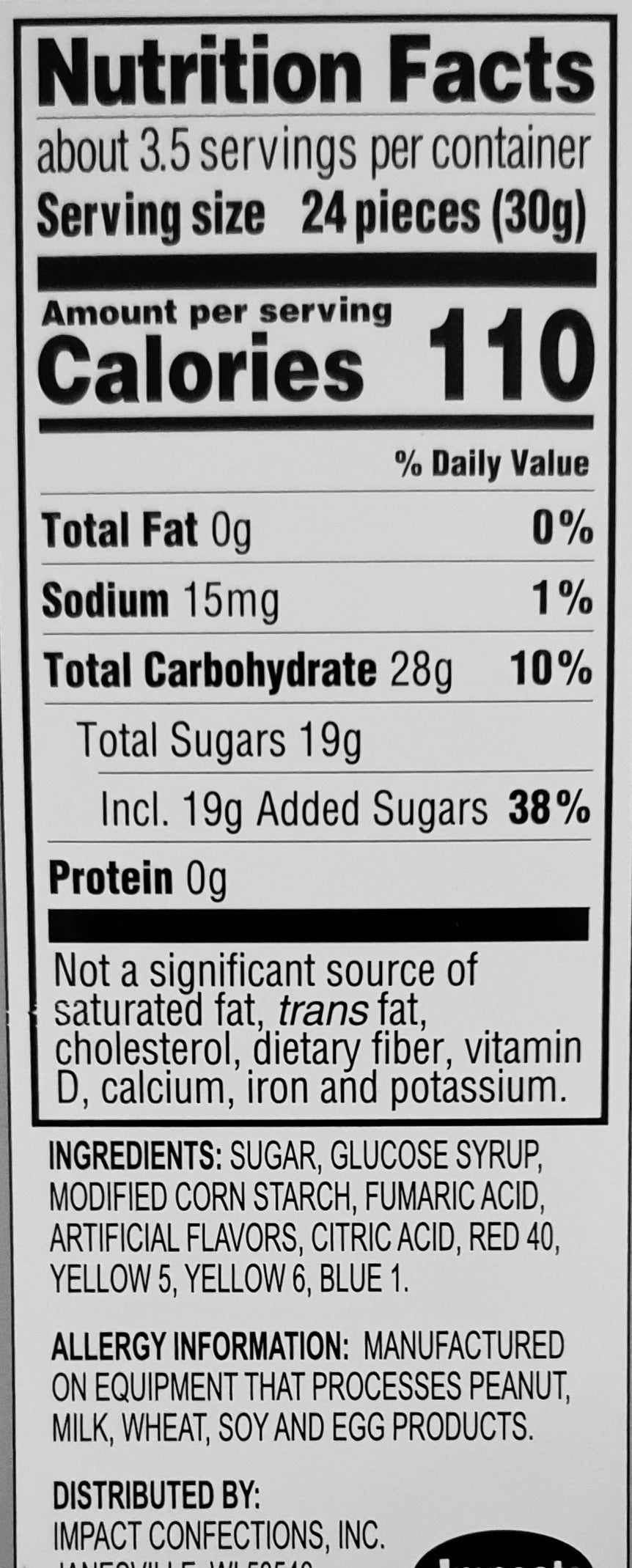 WARHEADS Sour! Jelly Beans 113g