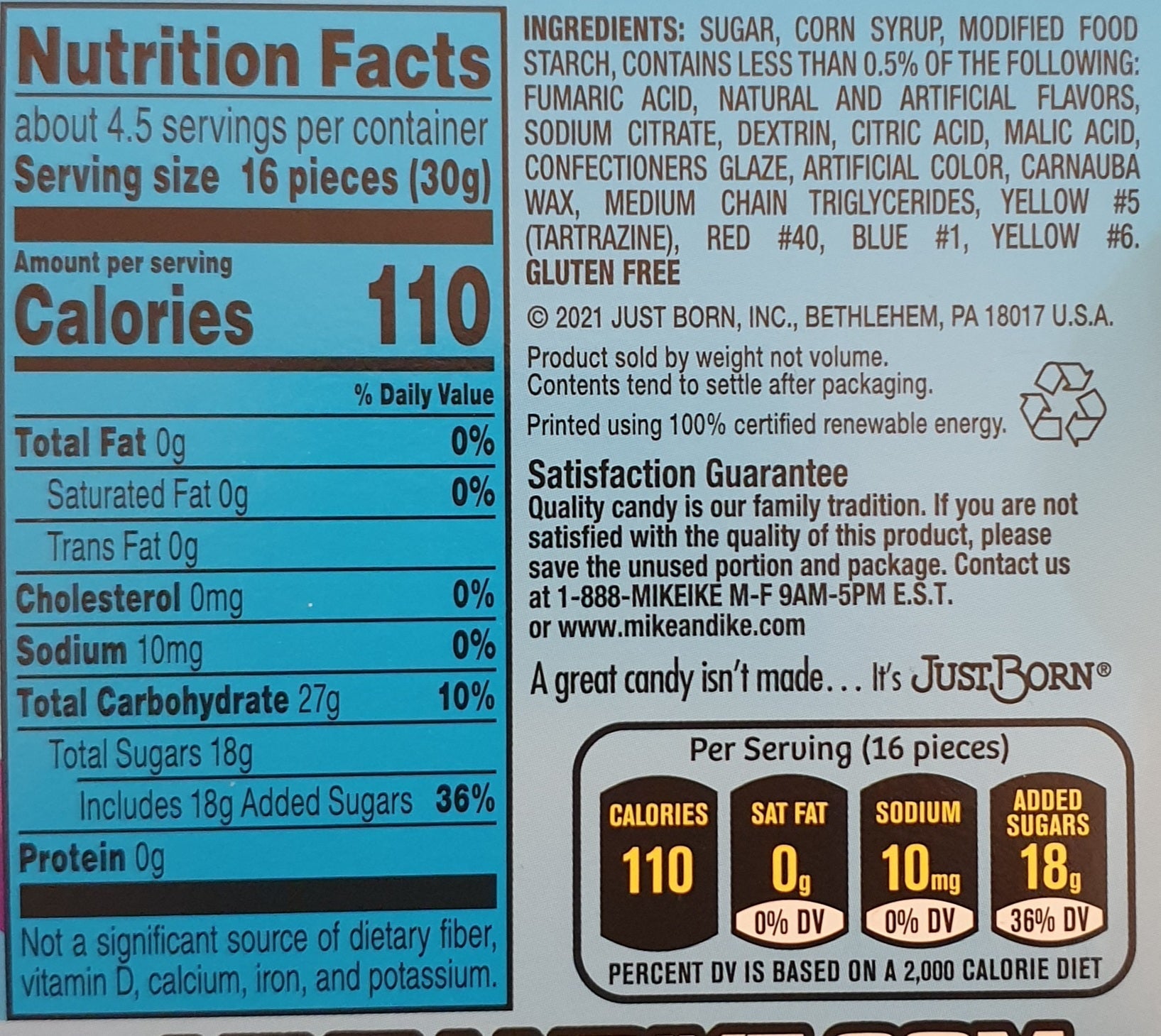 MIKE AND IKE Mega Mix 120g