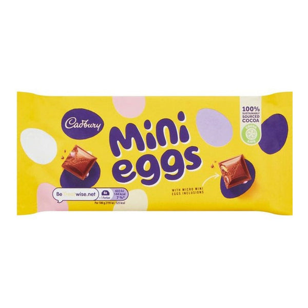 Cadbury mini eggs block 110g