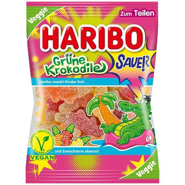 HARIBO Grune Krokodile 175g