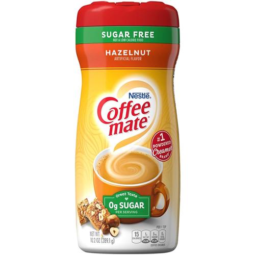 Coffee Mate Sugar Free Hazelnut Powder 289.1g