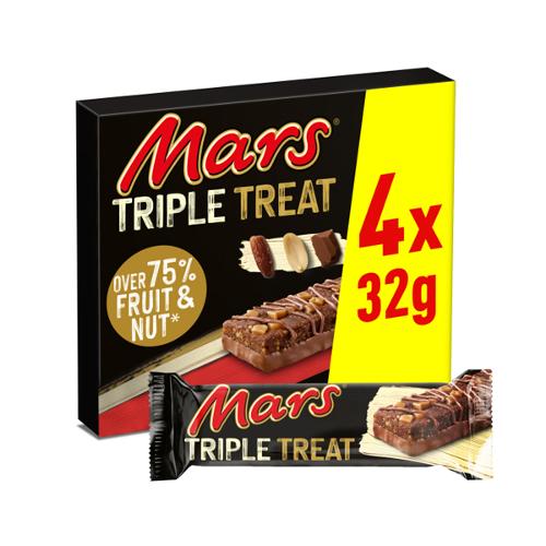 Mars Tripple Treat Bars 4x32g
