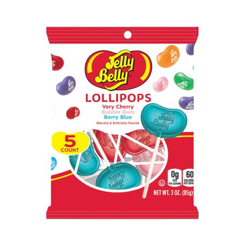 JELLY BELLY LOLLIPOPS 85g
