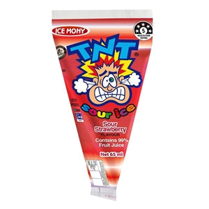 ICE MONEY FREEZE POPS TNT SOUR ICE SOUR STRAWBERRY 65ml