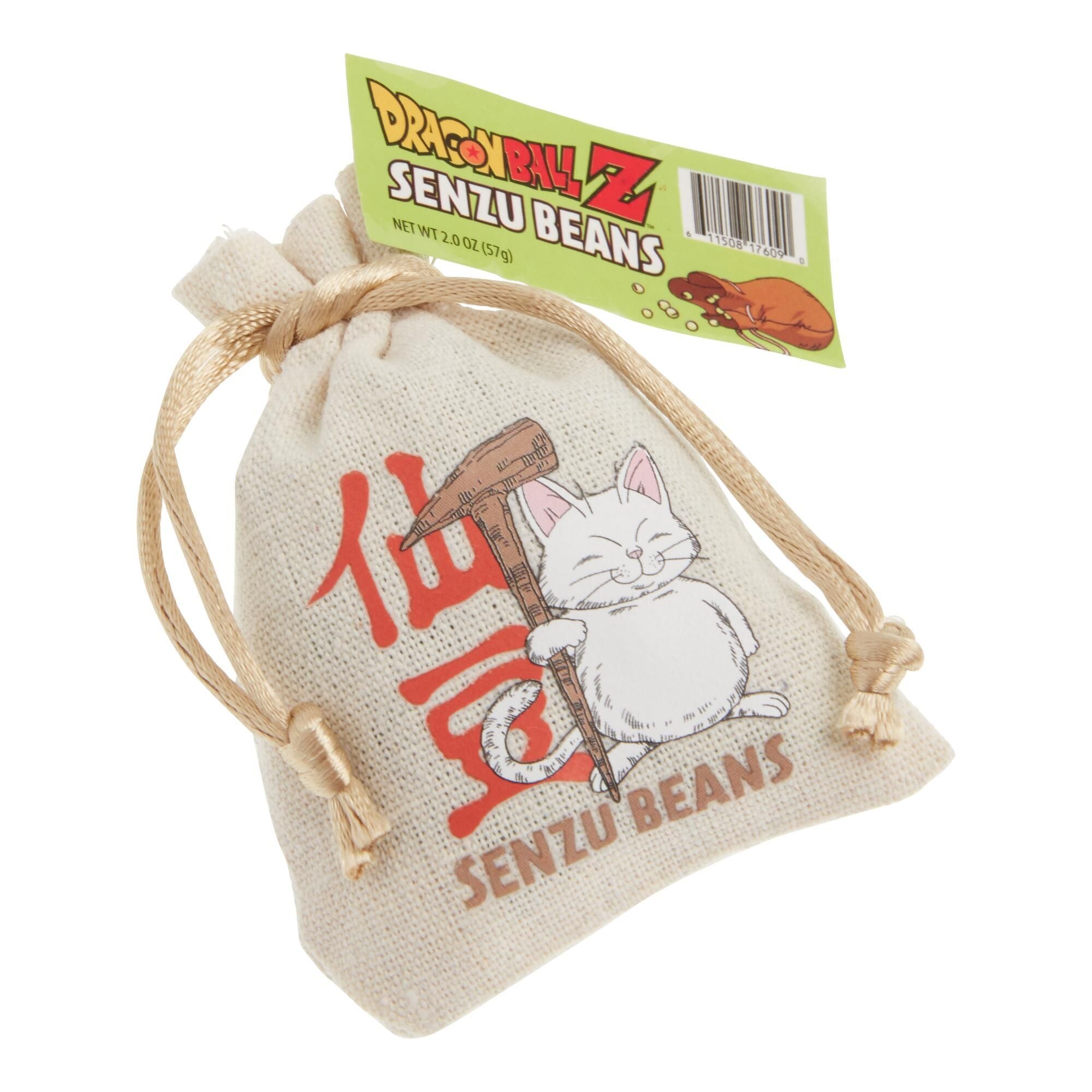 Dragonball Z Senzu Beans Fruit Flavoured Candy Sours Cloth 57g