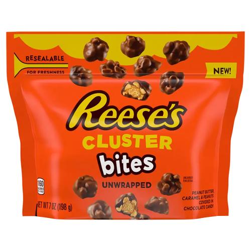 REESE'S CLUSTER BITES UNWRAPPED 198g