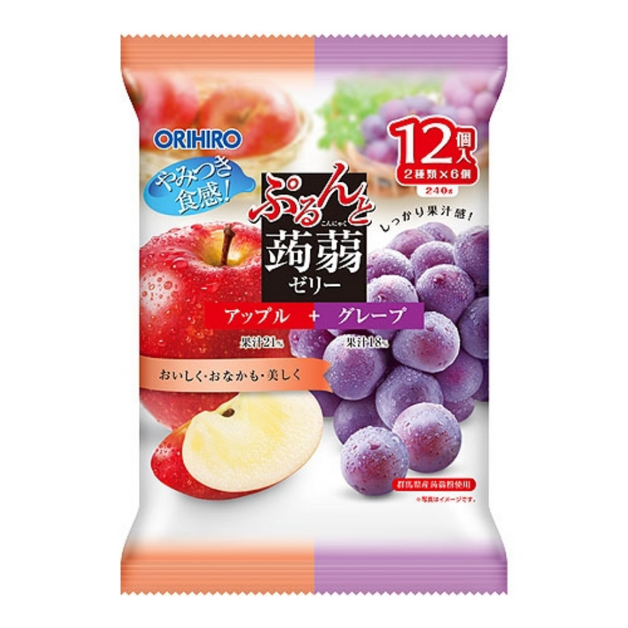 Orihiro Purunto Apple+Grape 240g