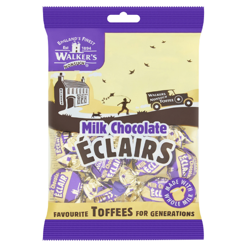 Walkers Milk Chocolate Eclairs 150g