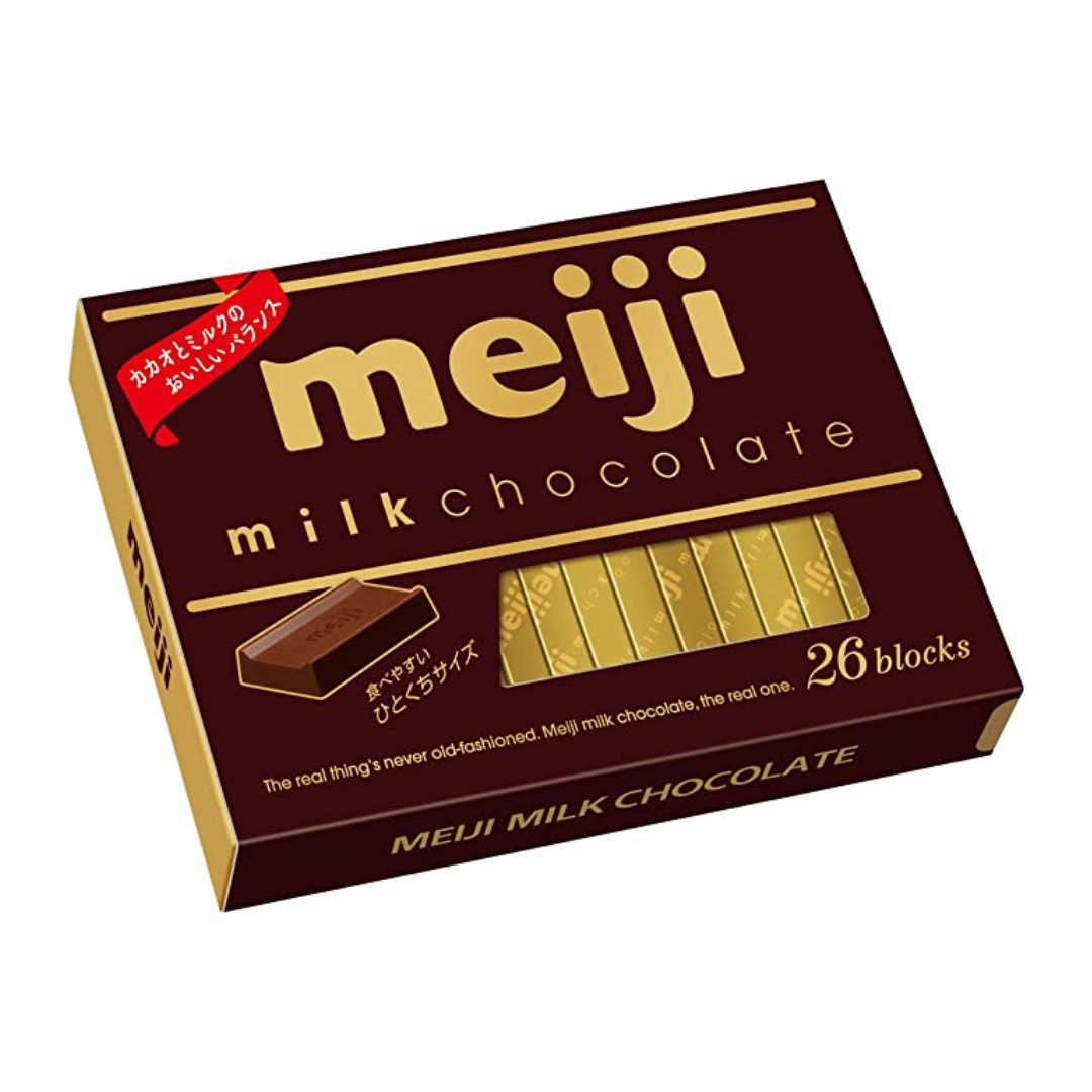 Meiji Milk Chocolate Chocolate 26 blocks 120g