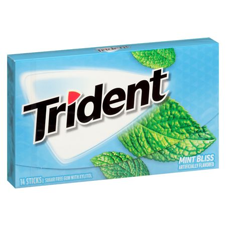TRIDENT Mint Bliss Gum 14 sticks