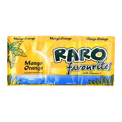 RARO Mango Orange 3 x 80g