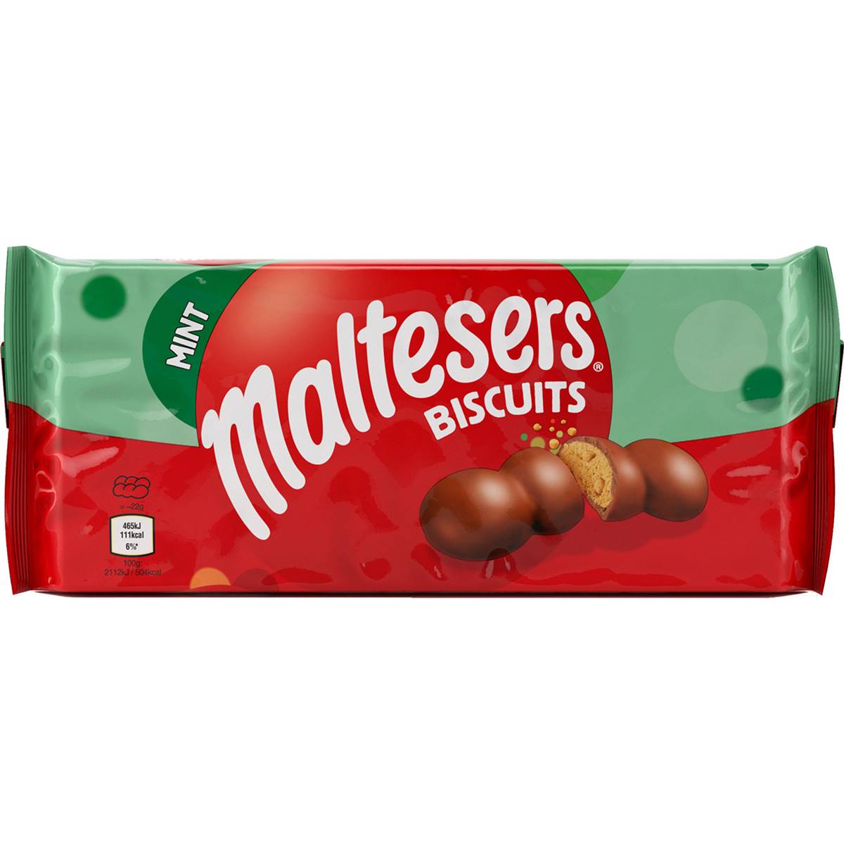 MALTESERS Mint Biscuits 110g