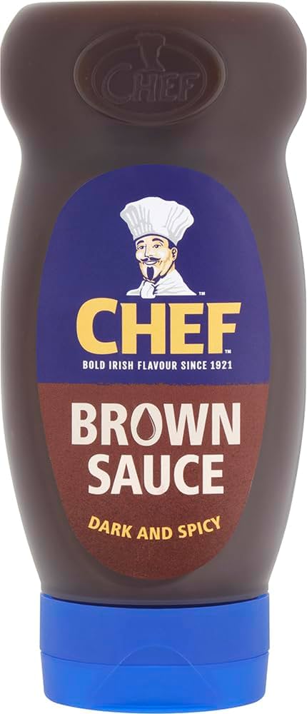 CHEF Brown Sauce Dark & Spicy 485g