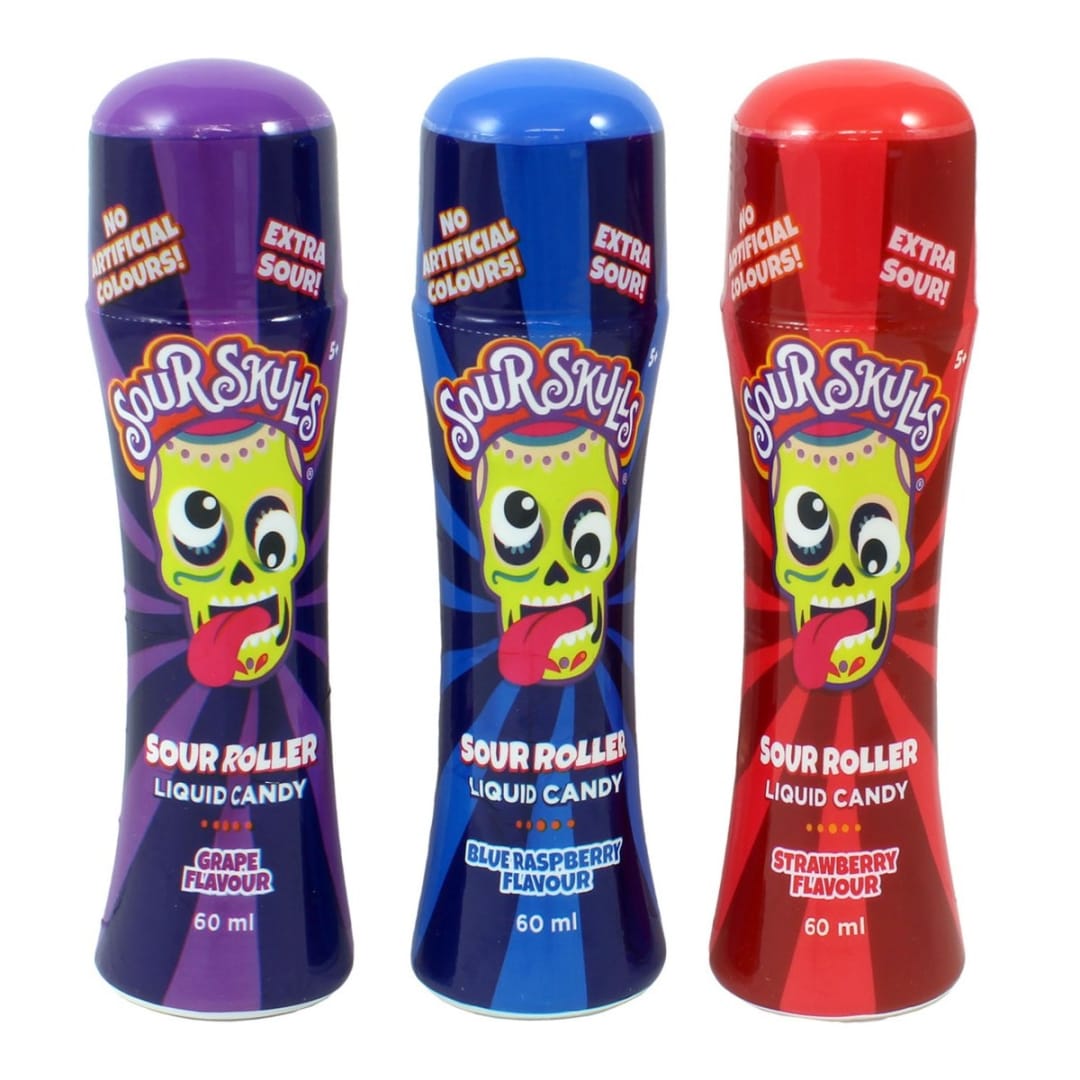 SOUR SKULL Sour Roller Liquid Candy 60ml