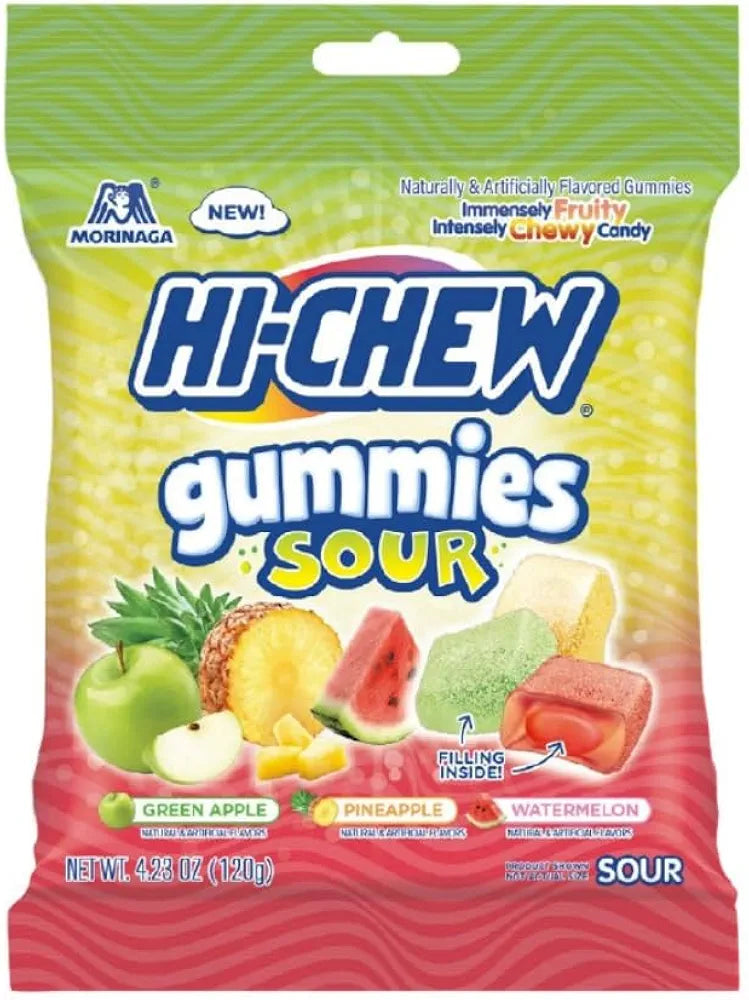 HI-CHEW GUMMIES SOUR 120g