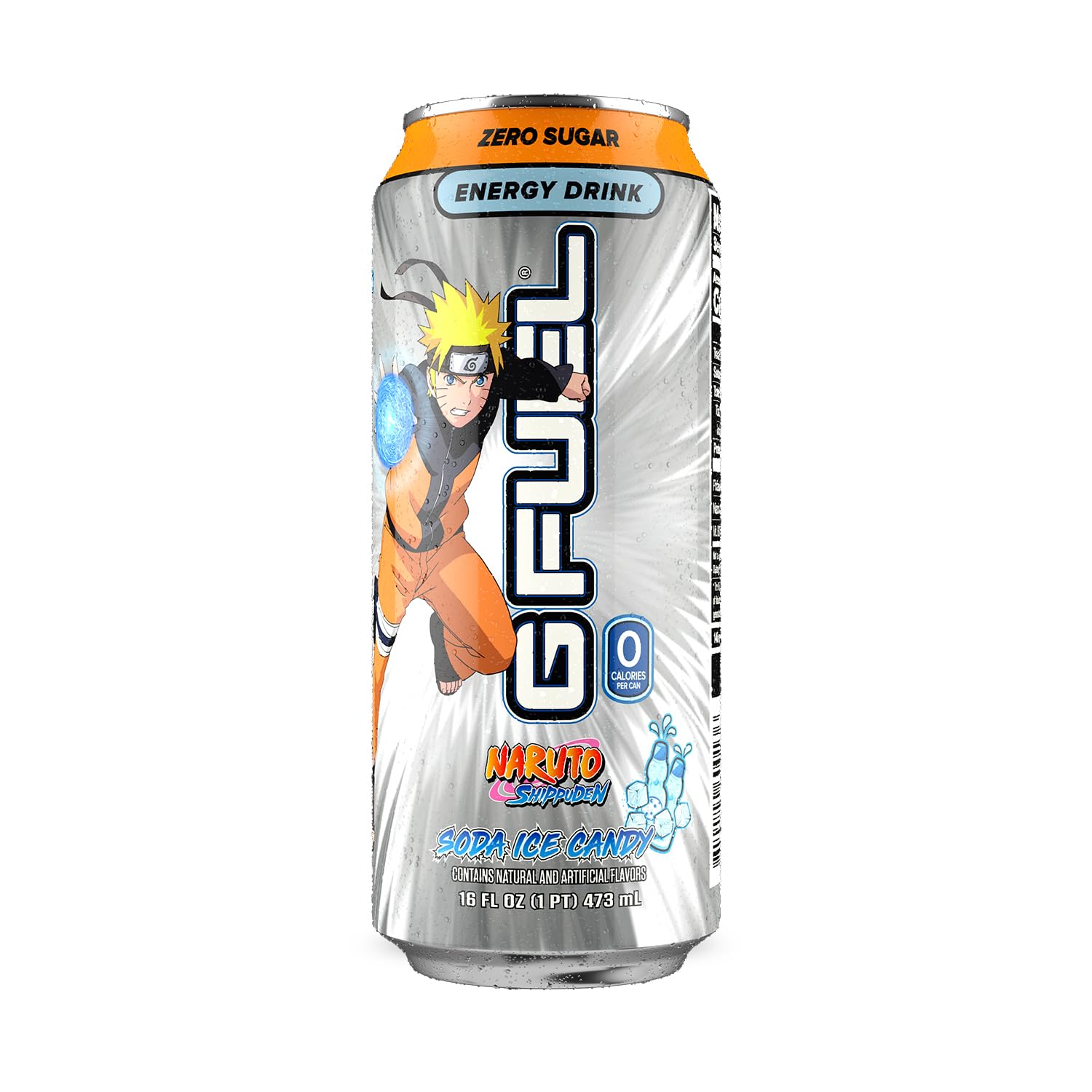 GFUEL Naruto Shippuden Soda Ice Candy 473ml