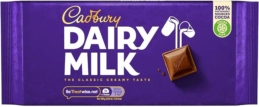 Cadbury Dairy Milk 95g
