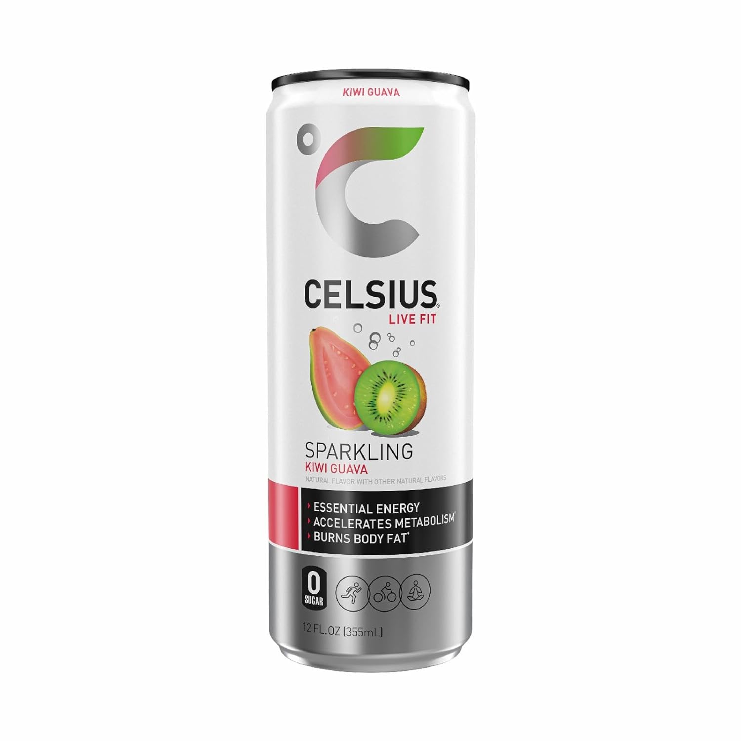 CELSIUS Sparkling Kiwi Guava 355ml