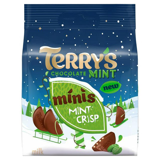 Terry's Chocolate Minis Mint Crisp 80g