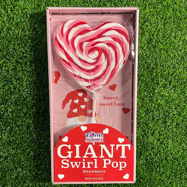 Giant Swirl Pop Strawberry 397g