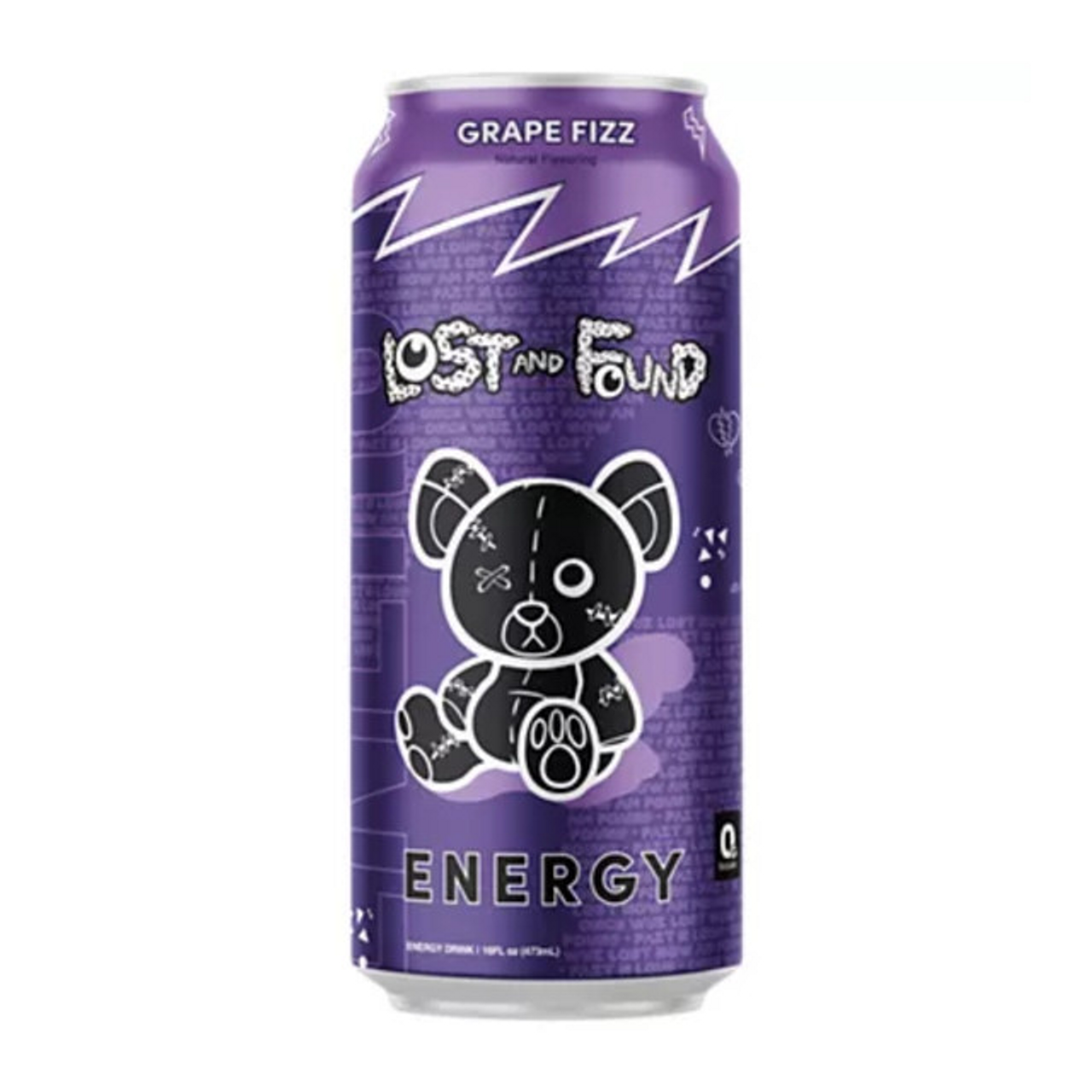 LOST AND FOUND ENERGY Grape Fizz 473ml