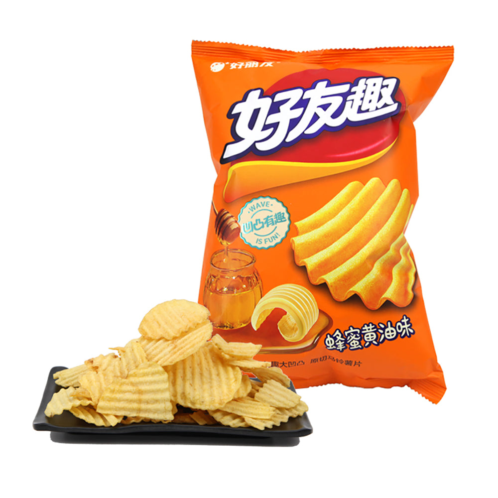 ORION GOOD FRIENDS POTATOE CHIPS HONEY BUTTER FLAVOUR 70g