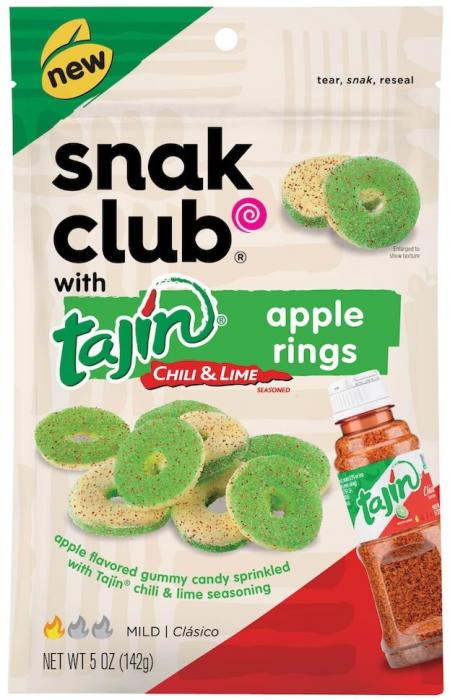 Snak Club Tajin Apple Rings 142g