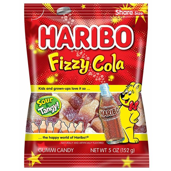 HARIBO Fizzy Cola Bottles 142g