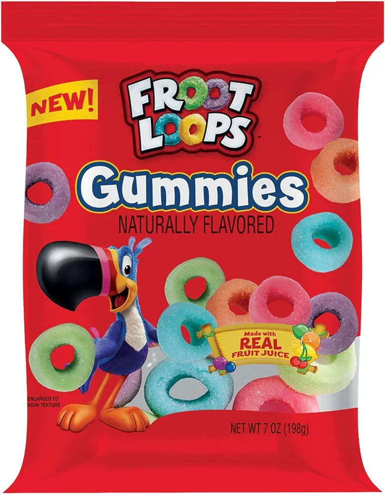 KELLOGG'S FROOT LOOPS GUMMIES 113g