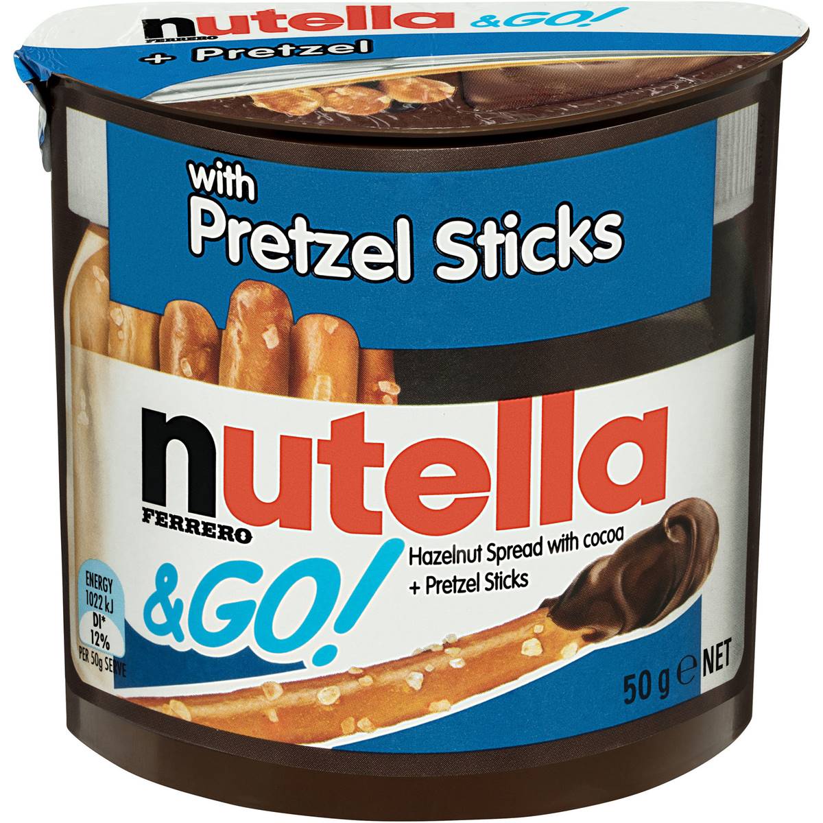 Nutella & go with pretzel sticks 54g