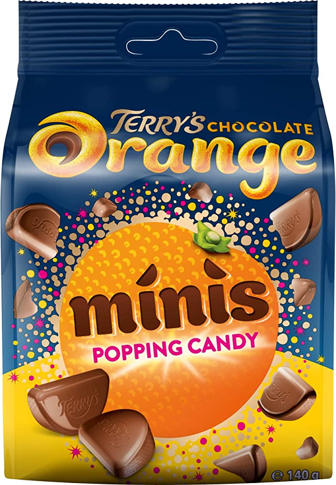 Terry's Orange Chocolate mini popping candy