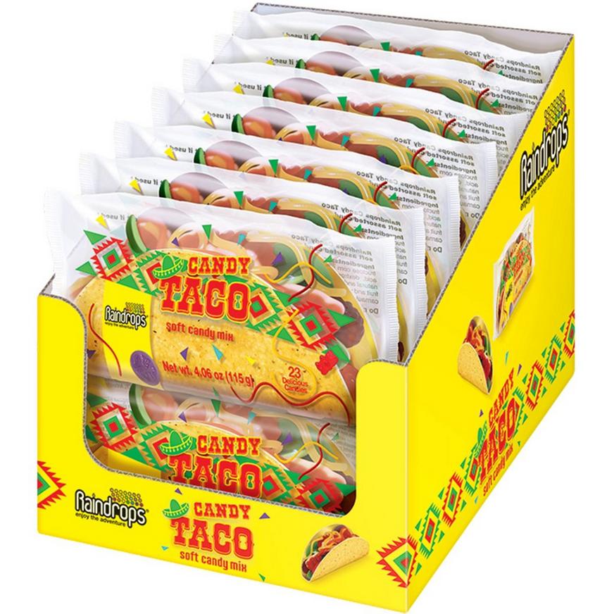 Raindrops Gummy Taco 115g