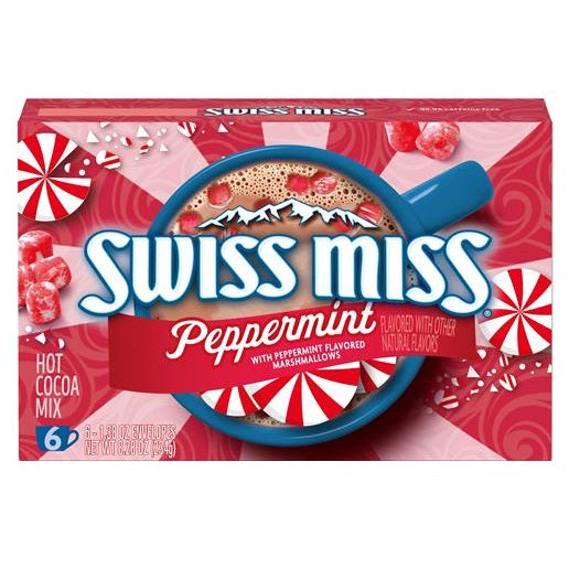 Swiss Miss Peppermint Hit Cocoa Mix 234g
