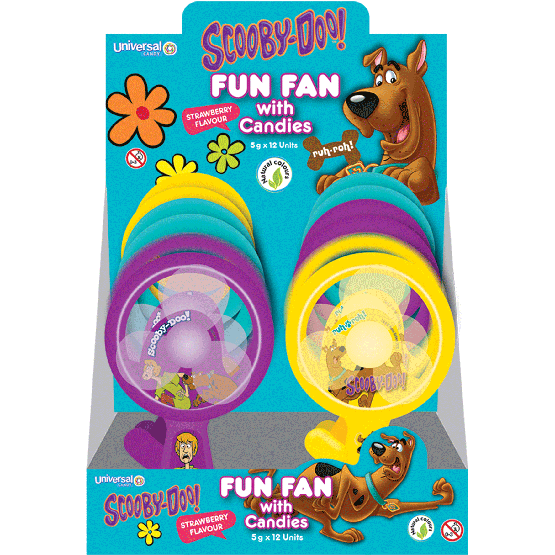 SCOOBY DOO Fun Fan With Candies 5g