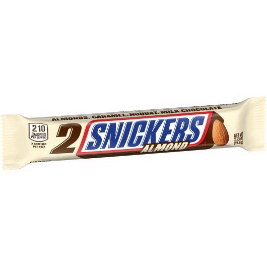 SNICKERS Almond 2 Piece 91.6g bb05/25