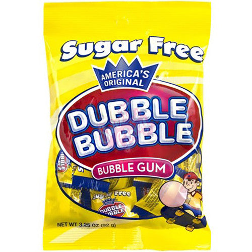 DUBBLE BUBBLE Sugar Free Original Bubble Gum 85g